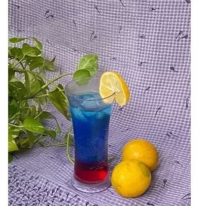 

berry ocean mocktail