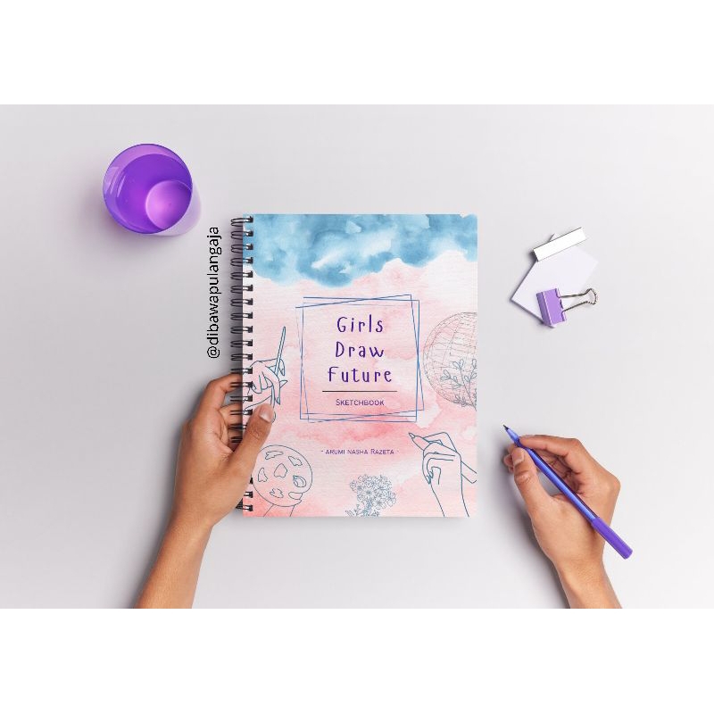 

SKETCHBOOK CUSTOM NAMA / SB006