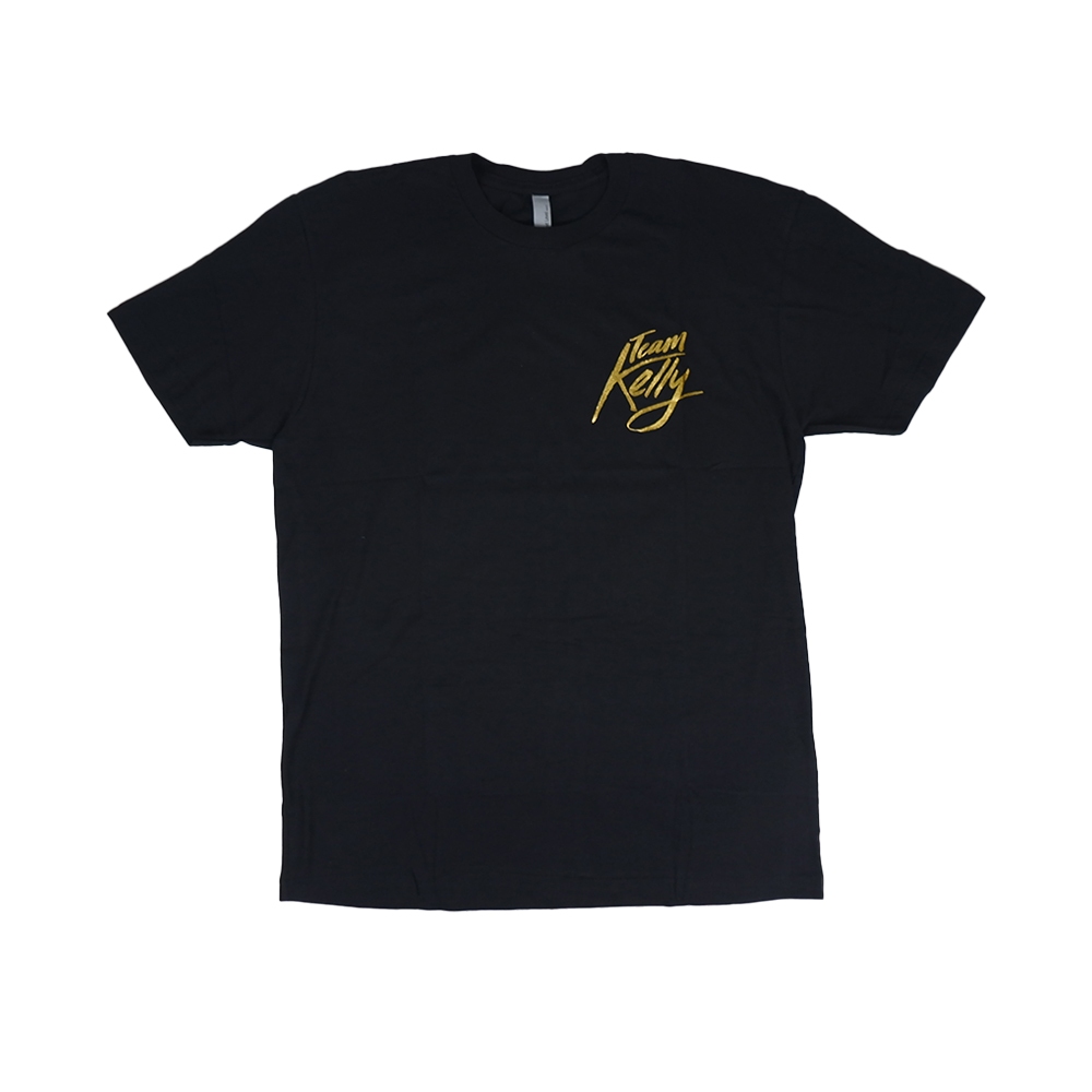 Kelly Clarkson Tee Team Kelly Tshirt Black