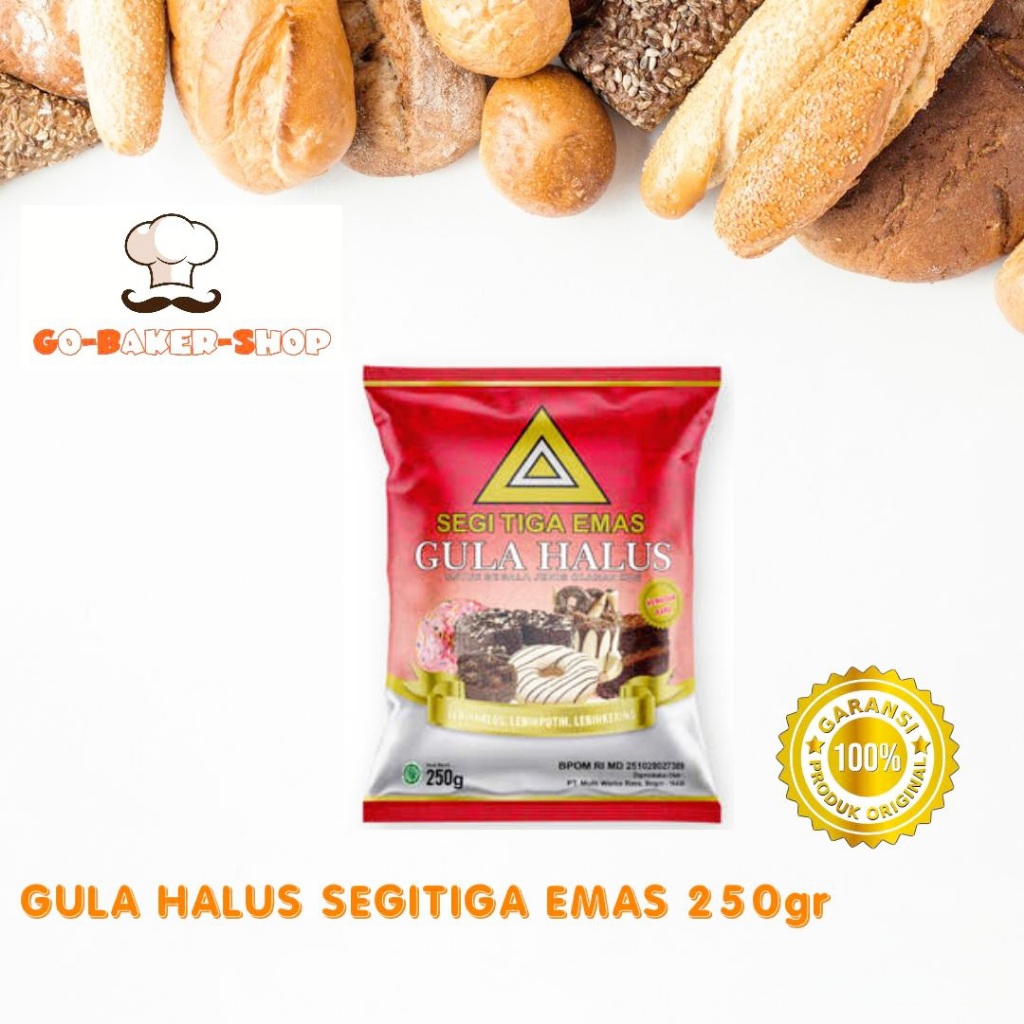 

Gula Halus Segitiga Emas 250gr