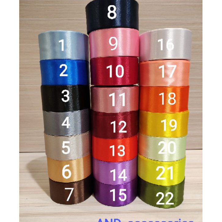 

Sale Gila MAROON NAVY KOSONG Pita Satin 1 INCH 4cm