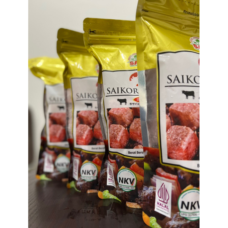 

Saikoro Now Wagyu Cube Asli (Bukan meltique) / Beef cubes 500gr