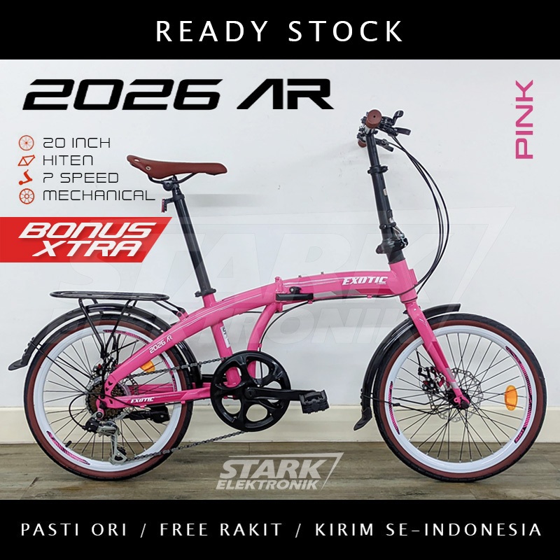 Exotic 2026 AR by Pacific Sepeda Lipat Folding Bike