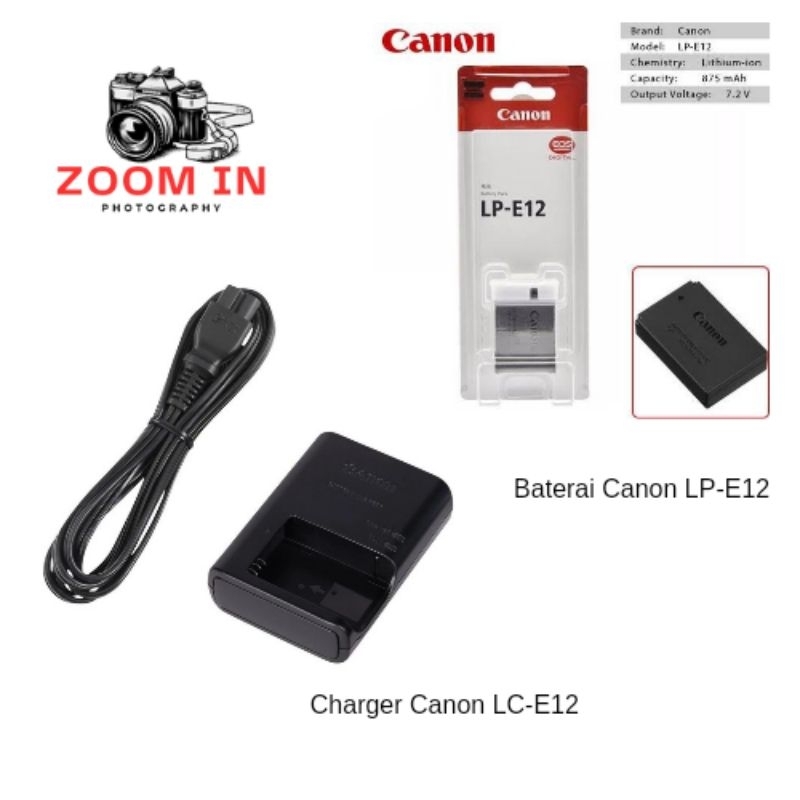 Charger Canon 2 LCC + baterai NB-10//L