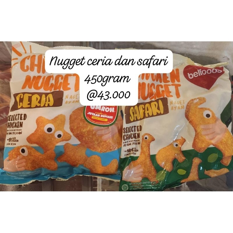 

Nugget ayam Bellfoods