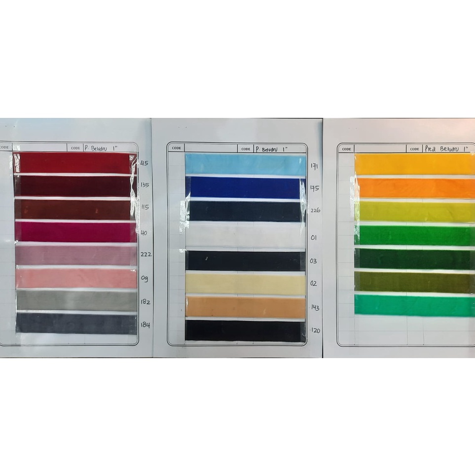 

Diskon Spesial Pita Beludru Velvet 1 Inch 25 cm