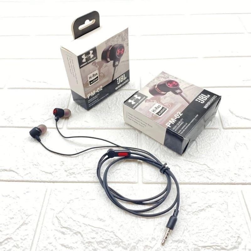 Handsfree Hi-Res Audio JBL PM-02 Stereo Headset / Earphone JBL WARS Original