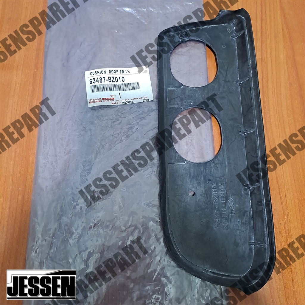 Karet Bawah Cover Tutup Baut Roof Rack Rush Terios Depan Kiri 63487-BZ010 Original Harga Satuan