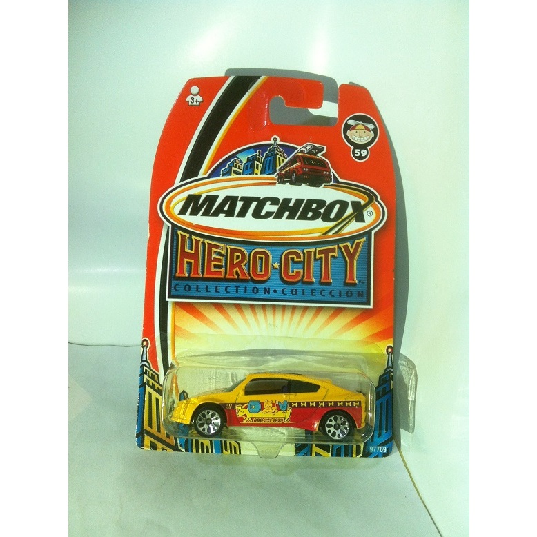 Matchbox. 2003 Kid Shoppes - 59. Pontiac Piranha. No Hero City by MATTEL