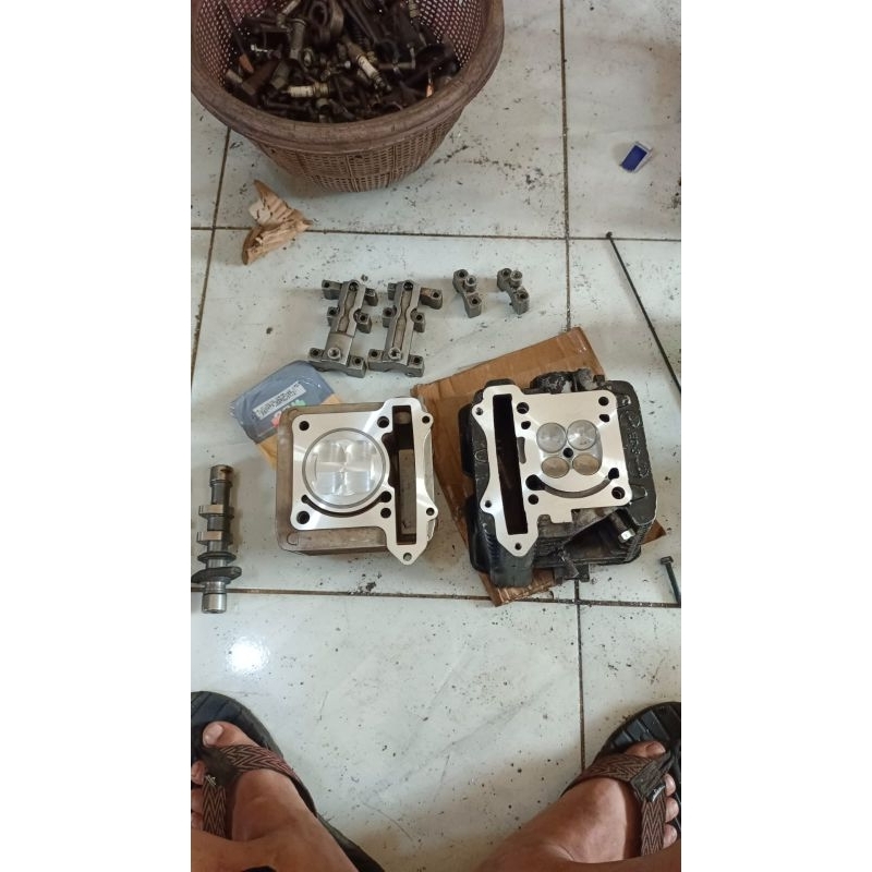 head & blok satria Fu 200cc