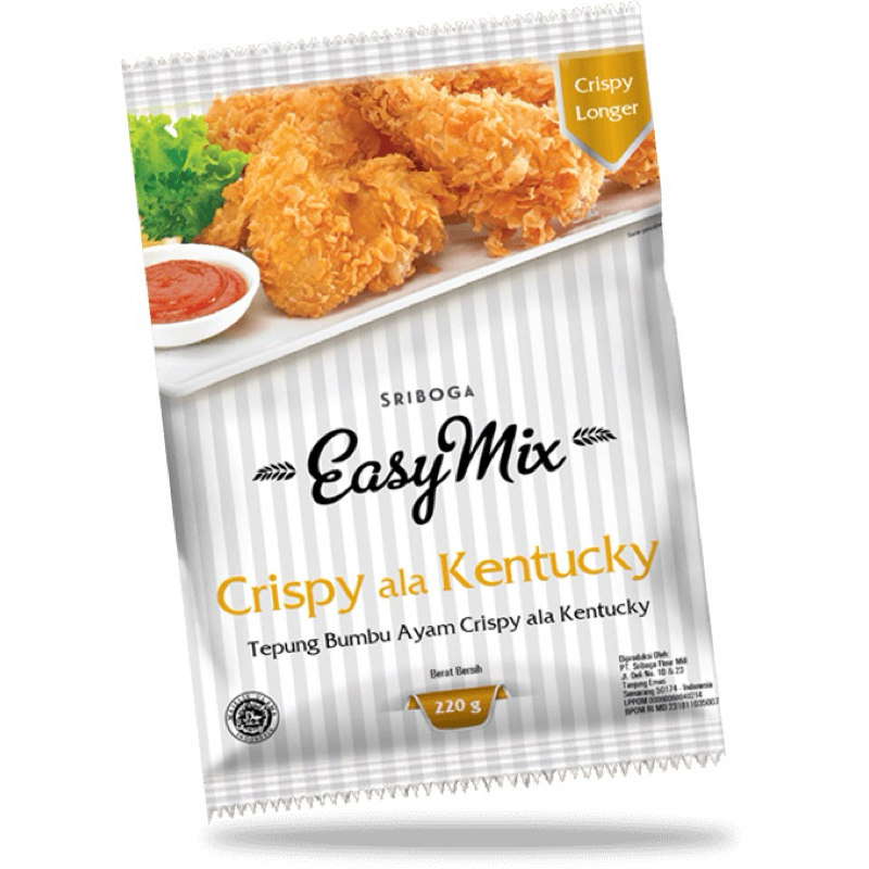 

easy mix sriboga ala centucky 220 gram