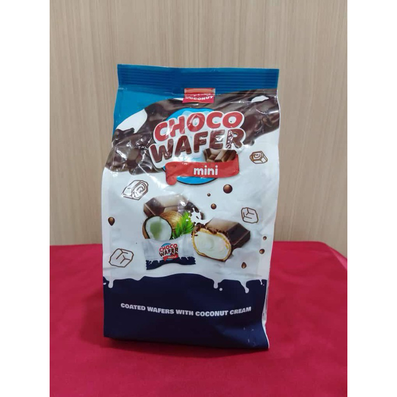 

CHOCO WAFER Mini Turkey Coated Wafers with Coconut Cream Snack Import