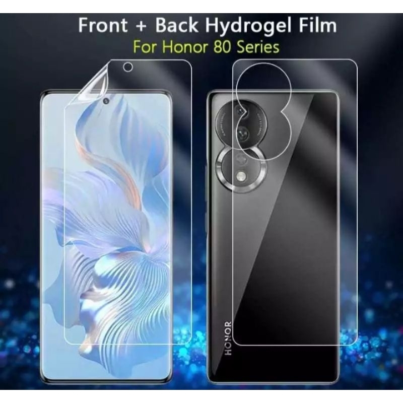Hydrogel Honor 80 Pelindung layar Clear Bening Matte Anti Spy Anti Blue Screen Protector