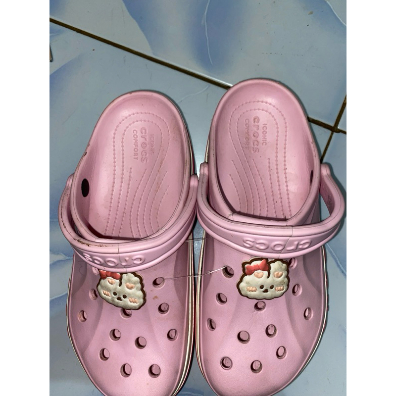 sendal crocs ori rijek cutting