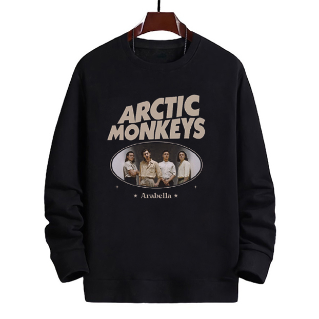 Sweater ARCTIC MONKEYS - ARABELLA Crewneck Bahan Cotton Fleece