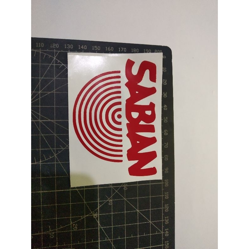 

cutting stiker sabian