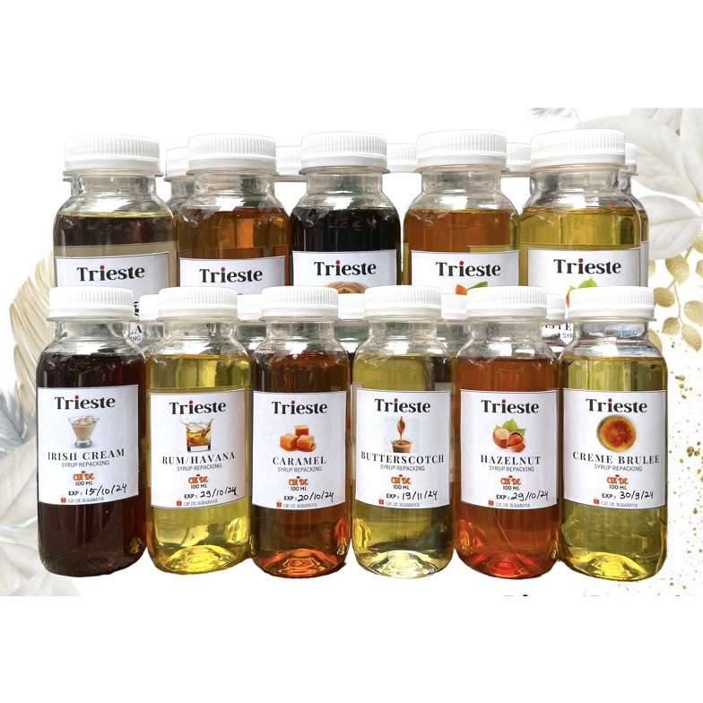 

qcModel Terkini TRIESTE Syrup Premium Repacking 1ml Coffee Series L78