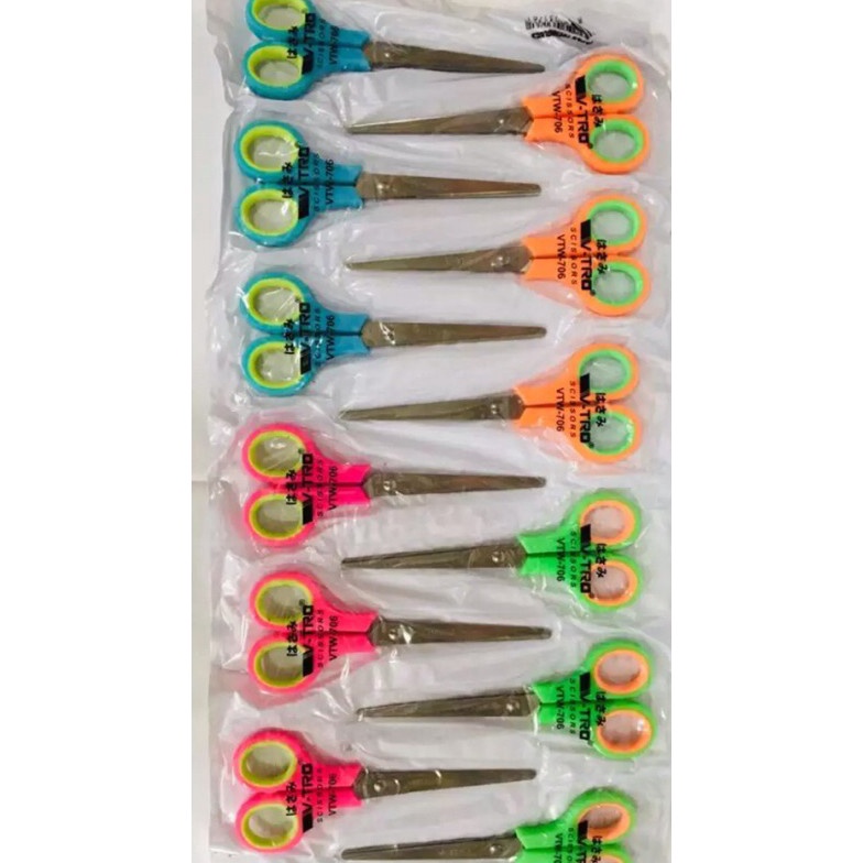 

ART C9Z2 12PCS GUNTING WARNA TANGGUNG 6 INCHVT76
