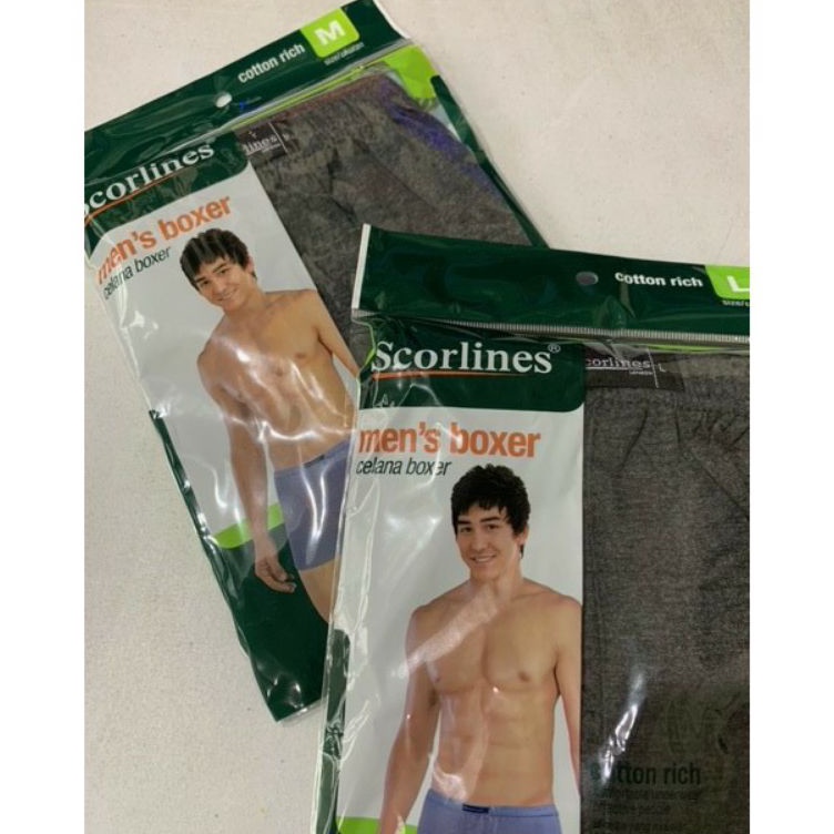 Paling Populer  Boxer Pria Scorlines