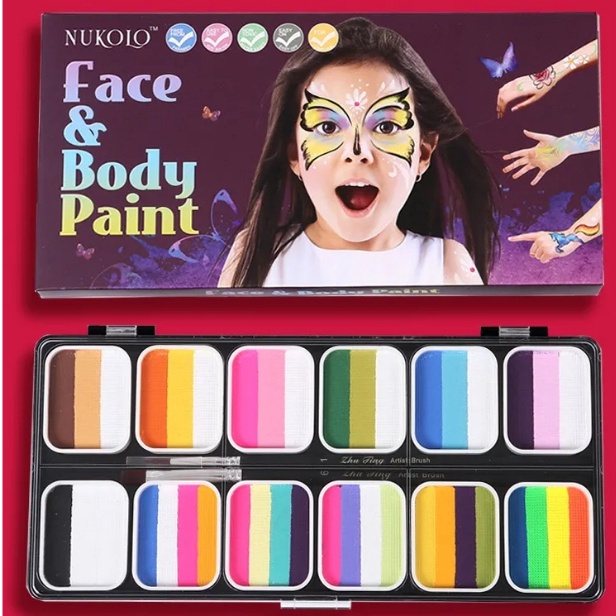 

ART L9F6 26 cat face paintng kit