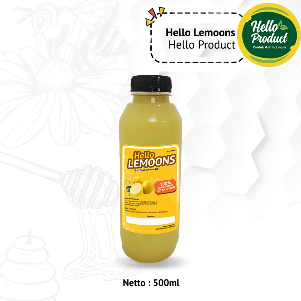 

Grosir Hello Lemoons Sari Lemon Segar Asli 5 ML T97