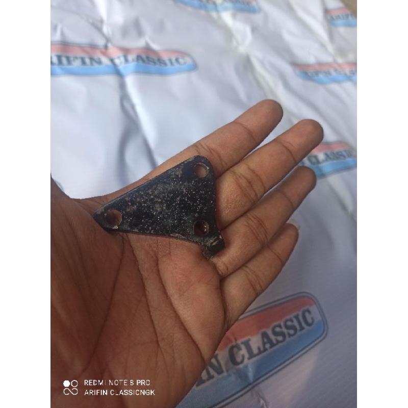Braket pangkon Helmet Holder Honda cb100 cb125 tebal sama dengan original