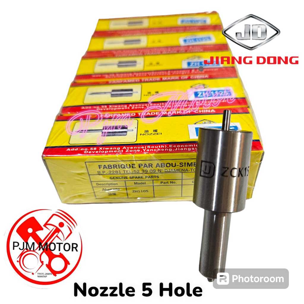 ZH1125 nozzle nozel spuyer mesin diesel pengerak jiang dong zh1130 jd300 jd330 original jiang dong