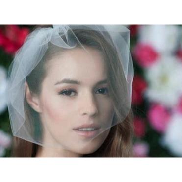 Bridal birdcage veil birdcage blusher tulle bridal birdcage veil tulle veil wedding accessories