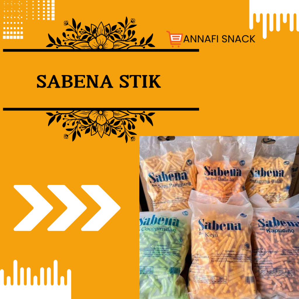 

SABENA STIK // SNACK SABENA // STIK BALADO // STIK KEJU // STIK JAGUNG BAKAR // STIK SAPI PANGGANG