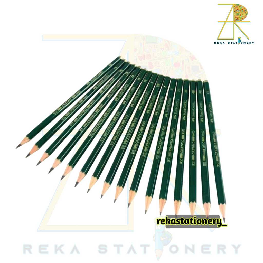 

Pensil Faber Castell - Kualitas Premium, Tulis Halus dan Tidak Mudah Patah, Harga per Pcs