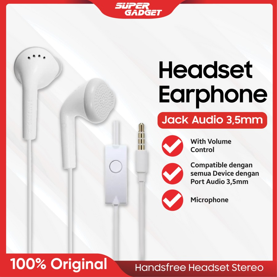 Universal Headset Handsfree Earphone HP Smartphone Murah
