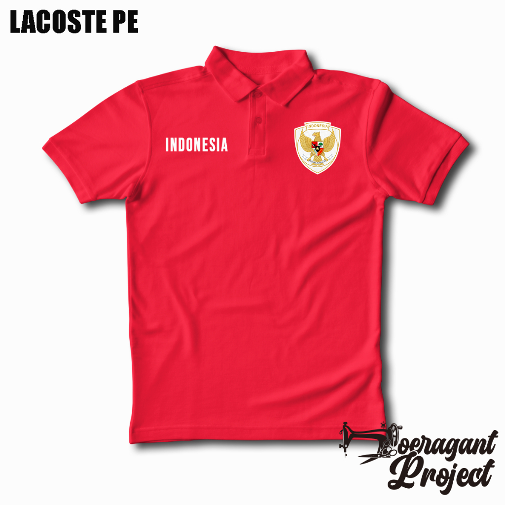 kaos polo timnas indonesia 2024 / Baju Kerah Timnas Indonesia Terbaru JP