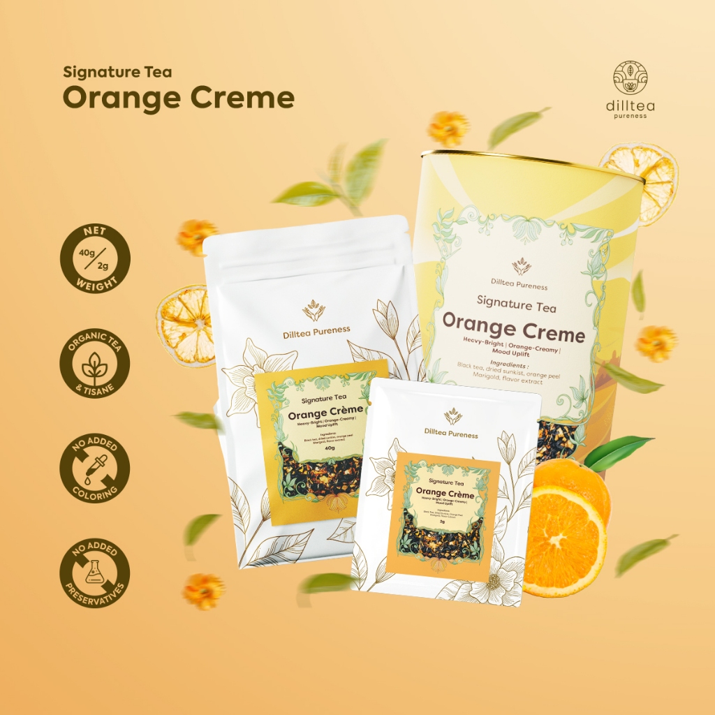 

DILLTEA Signature Tea - Orange Creme Tea