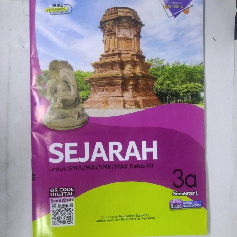 LKS SMA /SMK SEJARAH  KELAS 12 SEMESTER 1 KURIKULUM MERDEKA