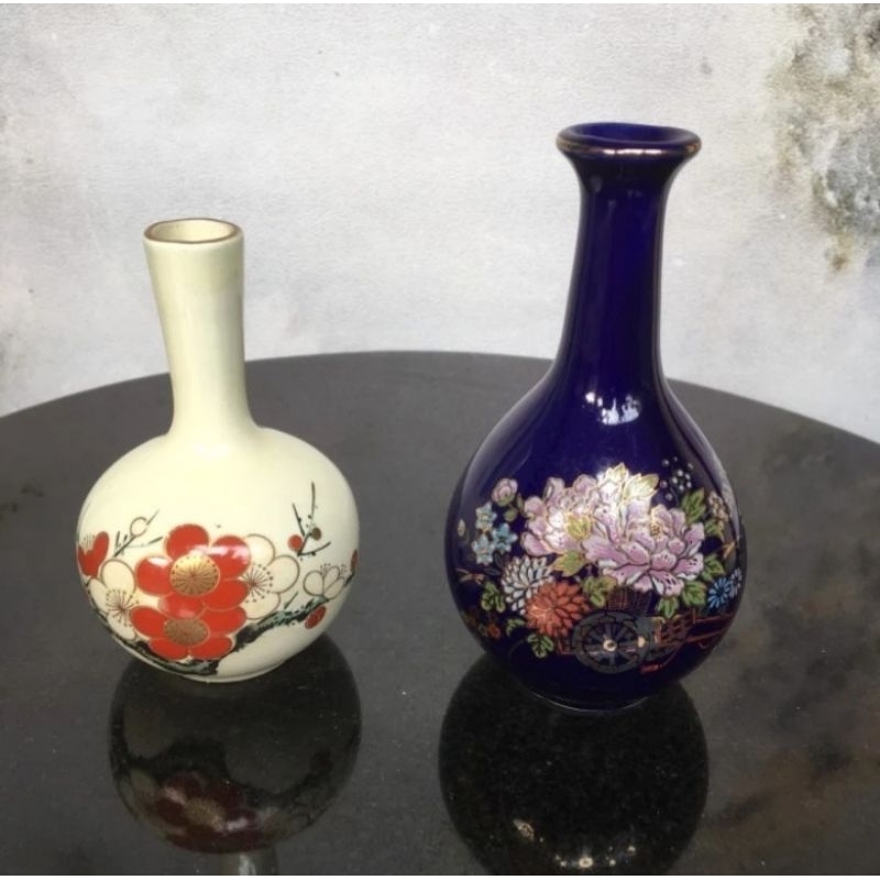 Guci vas mini keramik japan 2 pcs