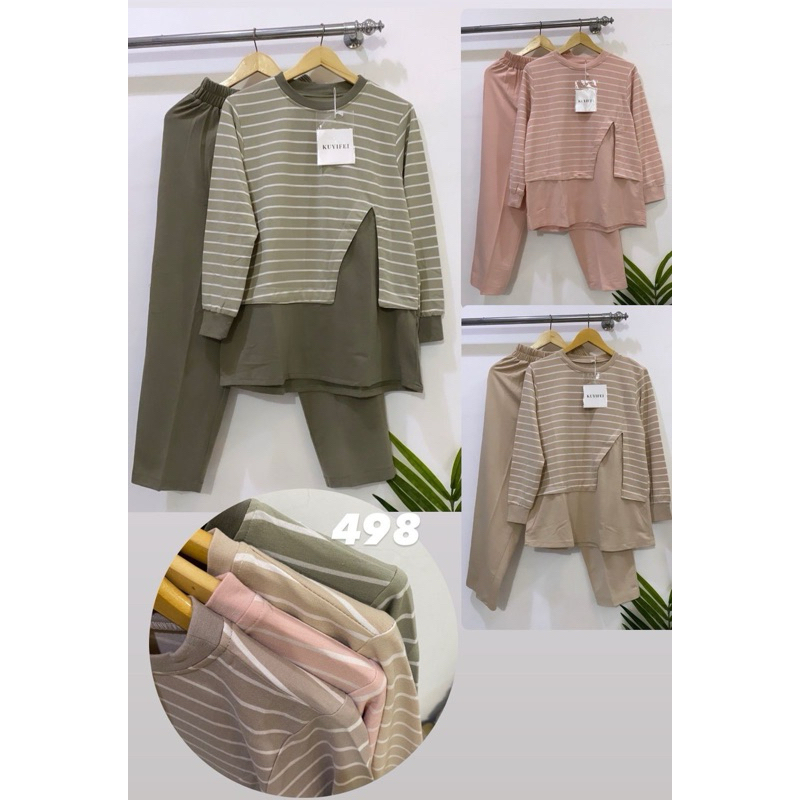 setelan celana 498 kuyifei import//setelan celana import Kuyifei