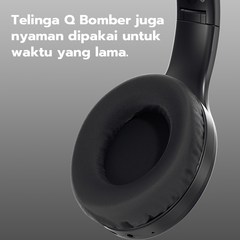 BESTPROMO Jovitech Headphone Bluetooth 5.3 Wireless Headset with Microphone Hifi Sound Quality