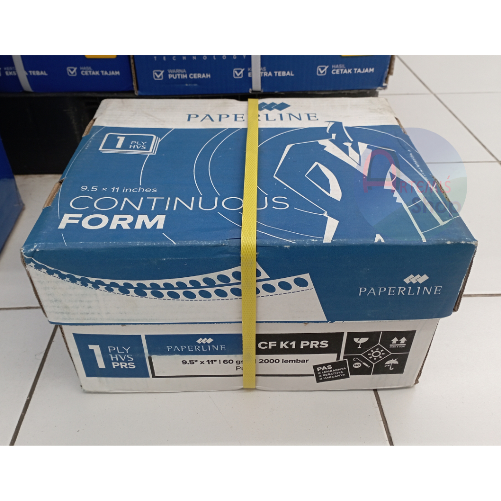 

Kertas Continuous Form PAPERLINE 1 Ply K1 Putih Potong Kertas Komputer CF K1 PRS