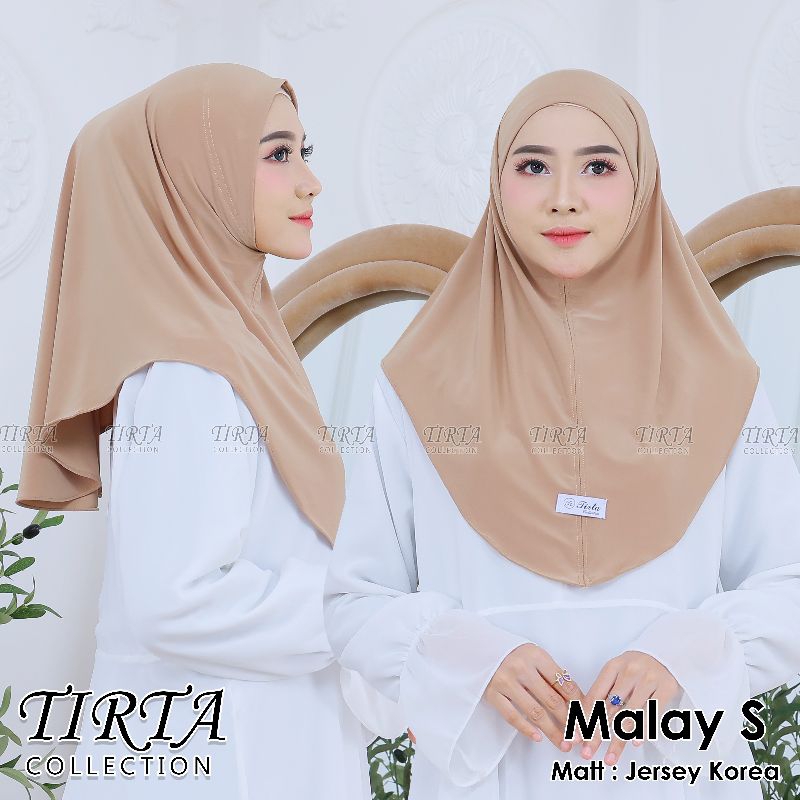 TIRTA-Hijab daily instan bergo MALAY S jilbab sport Jersey korea kerudung terbaru by TIRTA collectio