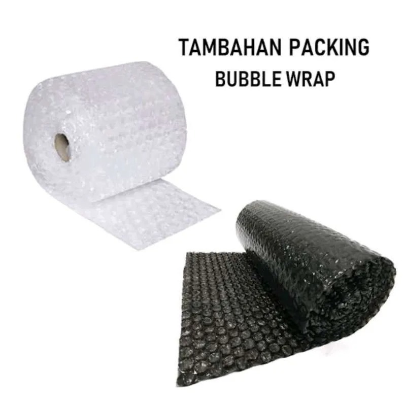 

EXTRA BUBBLE WRAP HITAM / PUTIH