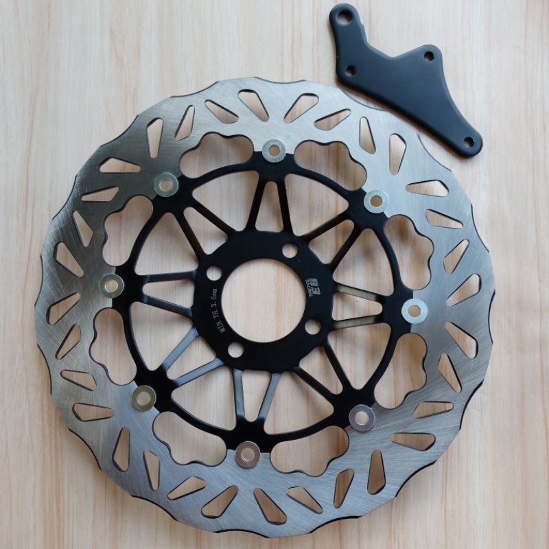 PIRINGAN DISC DEPAN SUPRA X 125DD KARISMA SUPRA 125 UKURAN 300MM COPY PSM TACOBELL