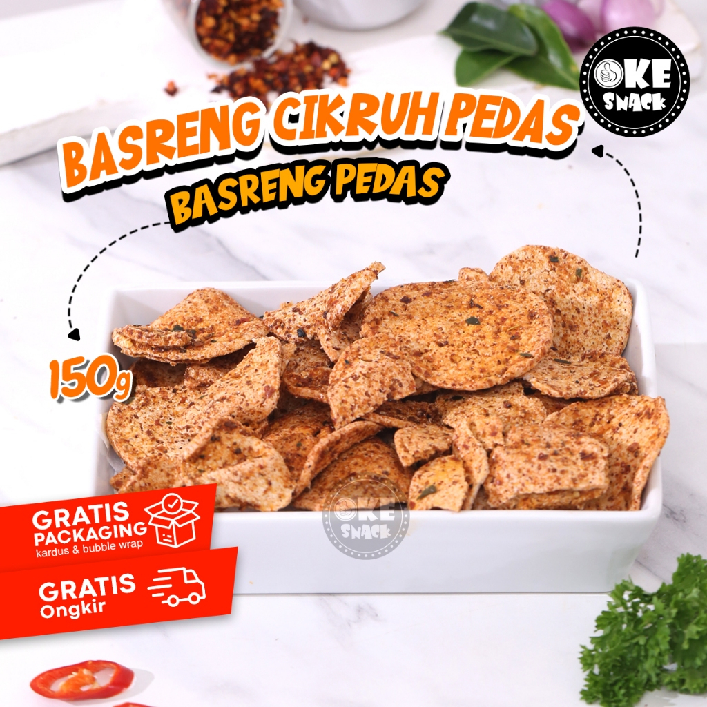 

Basreng Cikruh Pedas 150g