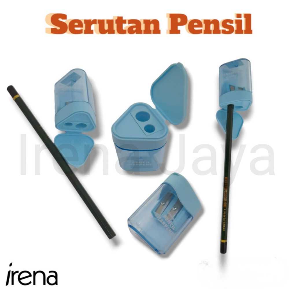 

DAIMARSE SERUTAN 12 PCS PENCIL SHARPENER - SERUTAN PENSIL MINI SERUTAN PENSIL ANAK SEKOLAH KANTOR