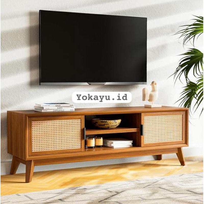 bufet / bufet tv / kabinet tv / bufet rotan