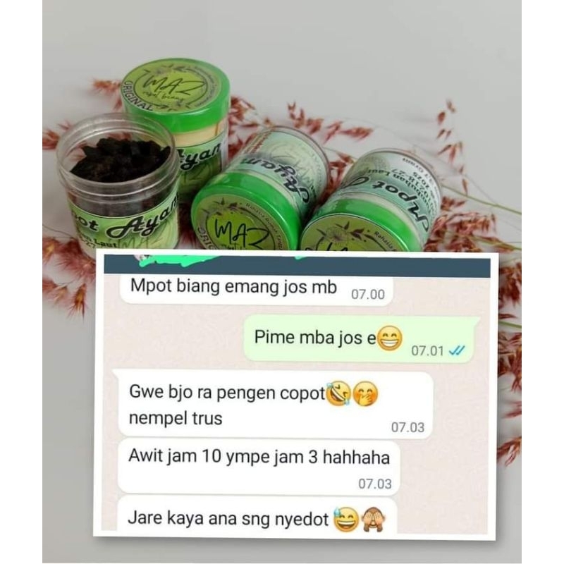 

Empot Empot Ayam Mpot Biang Maz Jamu Herbal Jamu Wanita Jamu Pria 3,7g