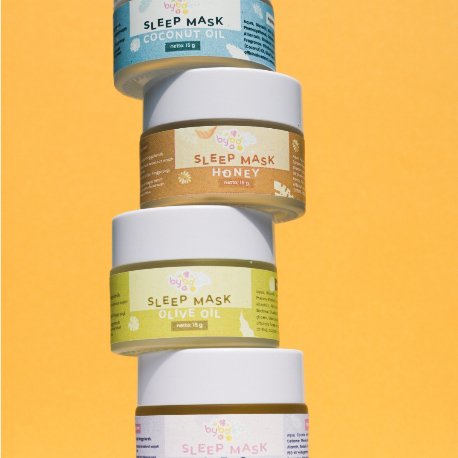 (READY STOCK) SLEEPING MASK BYBDKA.ID SLEEP MASK BYBDKA.ID SLEEPMASK SAFFRON BYBDKA.ID ATASI JERAWAT