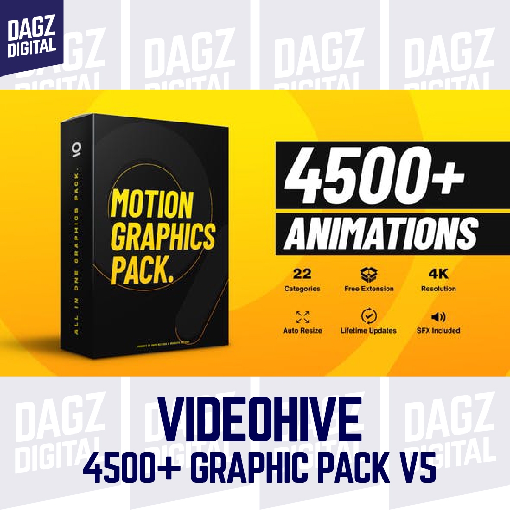 Videohive - video hive 4500+ Graphics Pack V5-01 Template templet after effects effect fx video B61