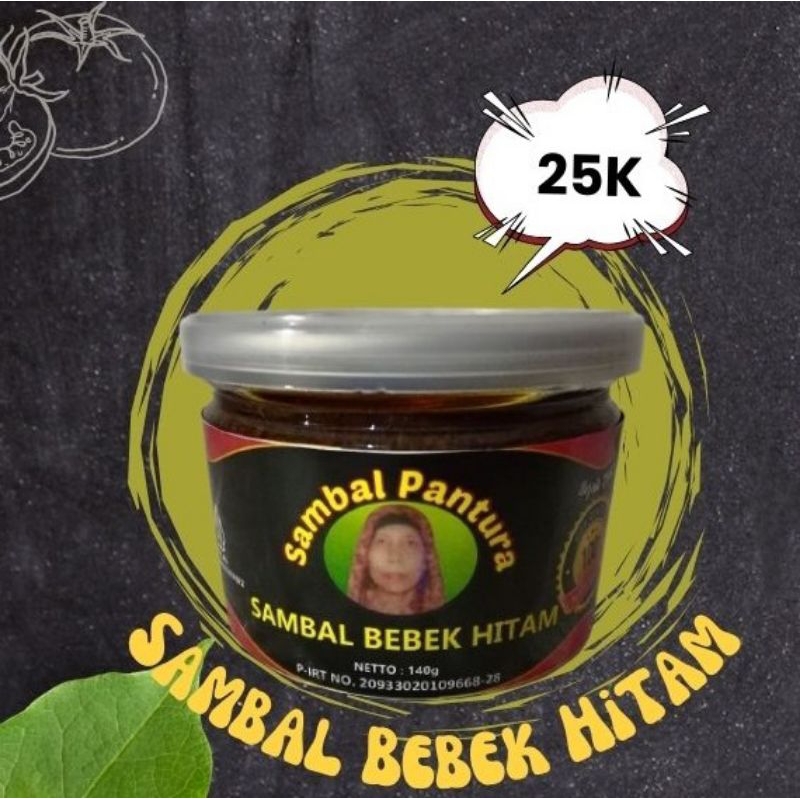 

sambel pantura bebek hitam