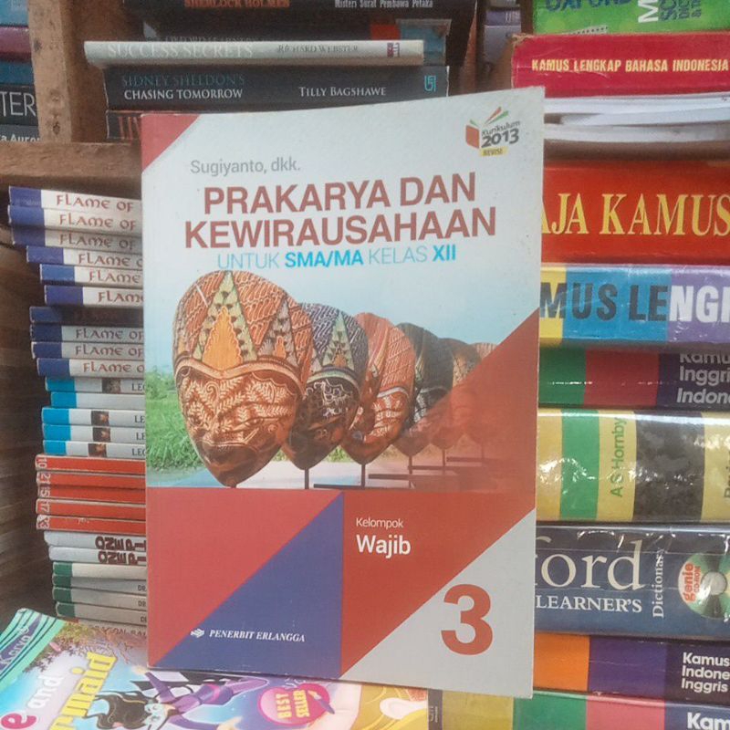 prakarya dan kewirausahaan untuk SMA kelas 12 Erlangga