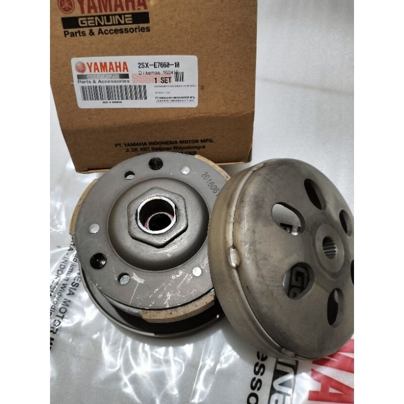 pully pulli belakang komplit -2SX-E7660-10- Mio m3 Mio 125